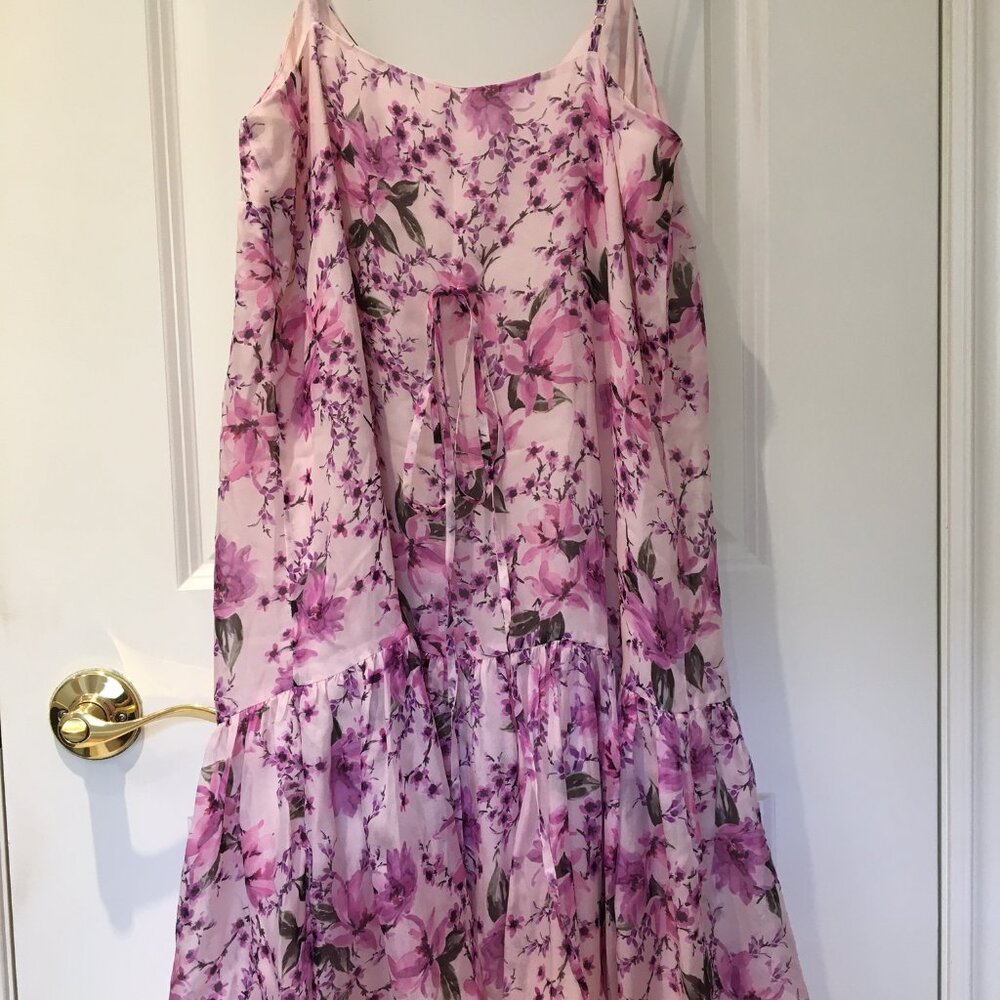 Light and airy silk mini dress, Medium, NWOT
